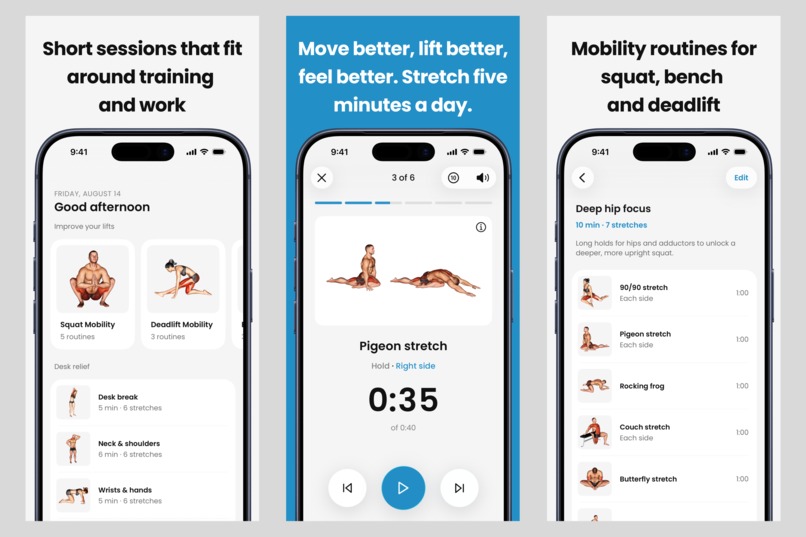 FlexHero: Stretching & Mobility – screenshot 1
