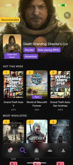 GameRoll: Game Backlog Tracker – screenshot 4
