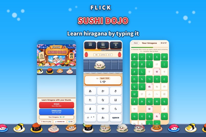 Flick Sushi Dojo – screenshot 1