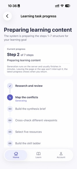 TenSteps – screenshot 3