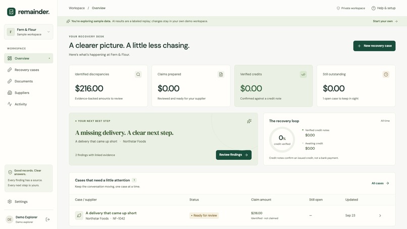 Remainder – screenshot 2