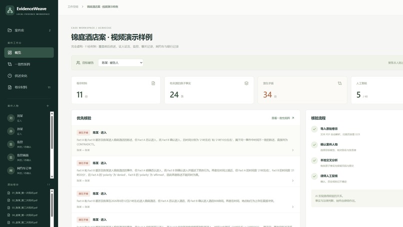 EvidenceWeave – screenshot 7
