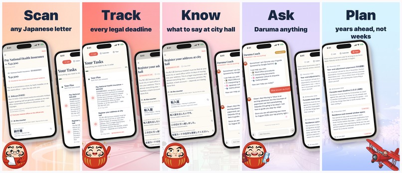 Daruma: Moving to Japan Guide – screenshot 1