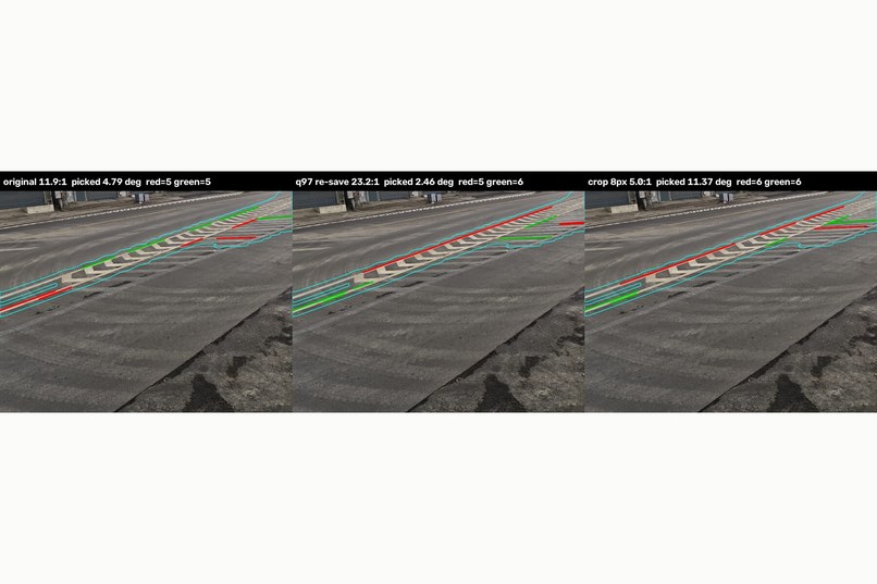 Seven drain grates in 85 metres – screenshot 6