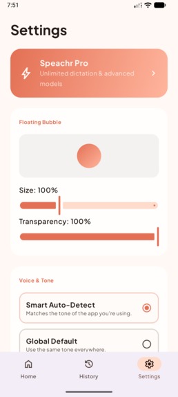 Speachr – screenshot 4