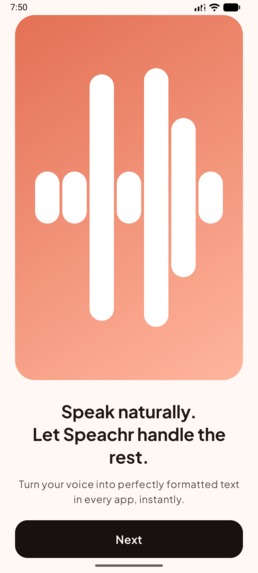 Speachr – screenshot 2