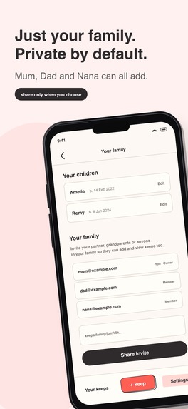 keeps: Child & Family Journal – screenshot 8