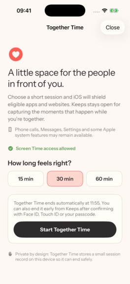 keeps: Child & Family Journal – screenshot 3