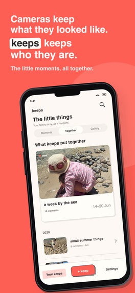 keeps: Child & Family Journal – screenshot 2