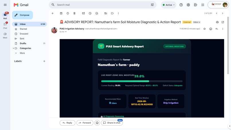 Precision Irrigation Advisory Using Soil Moisture & weather – screenshot 9