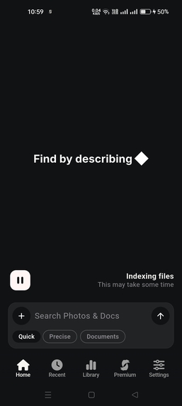 Mieru AI: Photos & Docs Search – screenshot 1