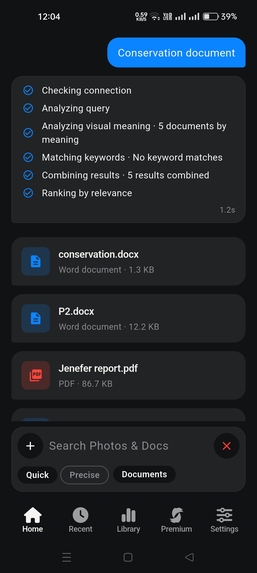 Mieru AI: Photos & Docs Search – screenshot 3