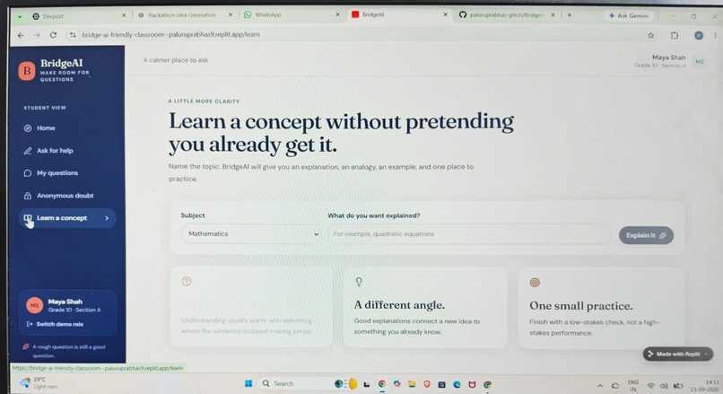 BridgeAI – The Friendly Classroom – screenshot 6