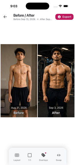 Progress Photo Tracker: FarSee – screenshot 5