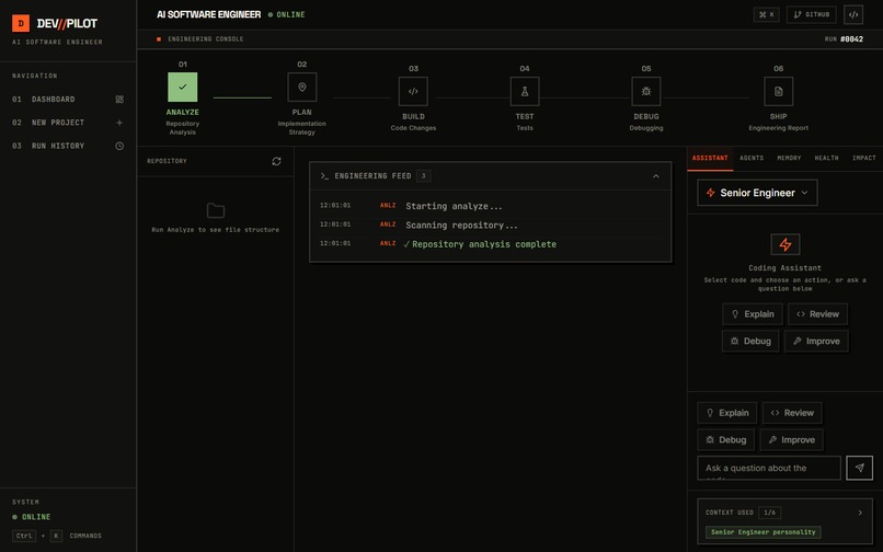DevPilot - AI Software Engineer – screenshot 5
