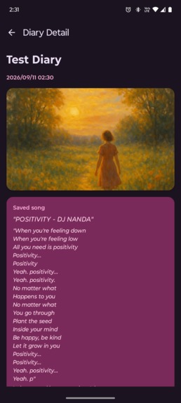 One Day, One Lyric – screenshot 3