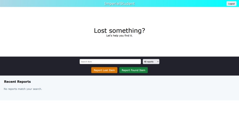 Lost And Found Web – screenshot 1