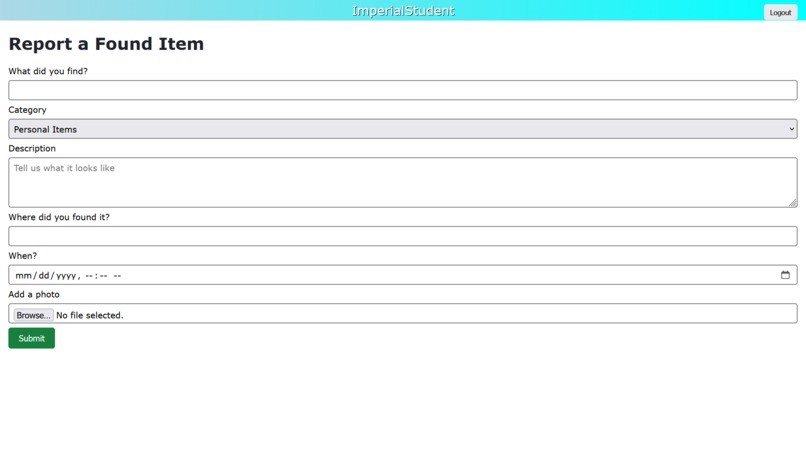 Lost And Found Web – screenshot 5
