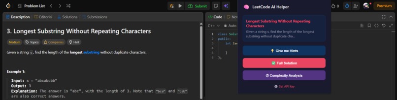 LeetCode Helper – screenshot 1