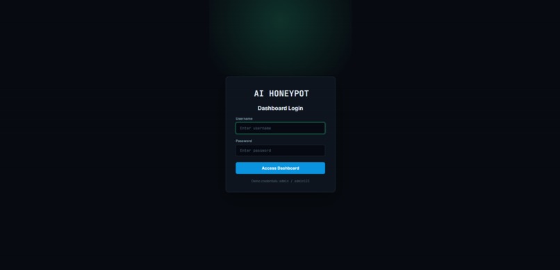 AI Honeypot and Threat Intelligence Dashboard  – screenshot 7