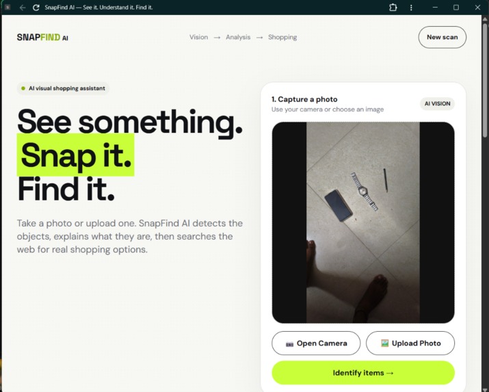 SnapFind AI – screenshot 2