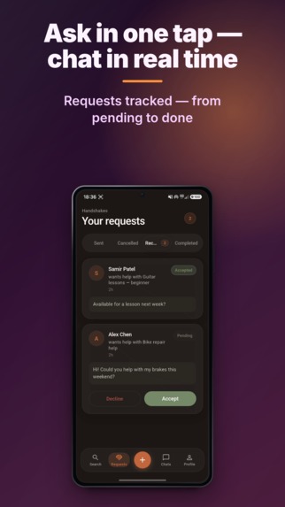 Handover – screenshot 2