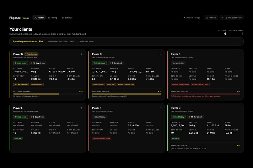 Fitgence – screenshot 13
