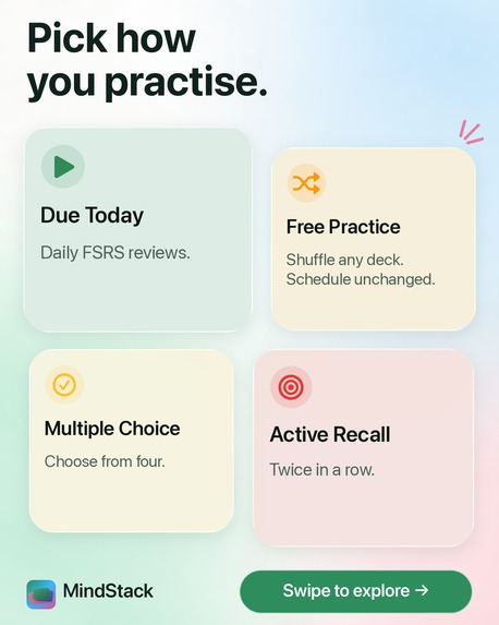 MindStack Flashcards – screenshot 4