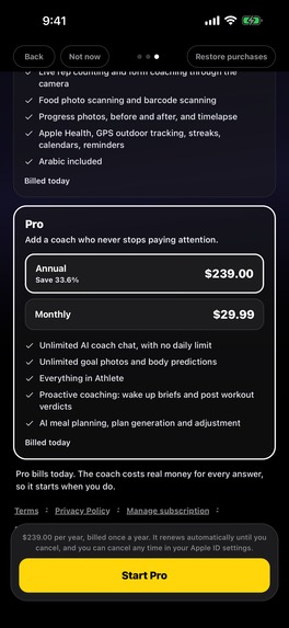 Fitgence – screenshot 3