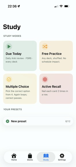 MindStack Flashcards – screenshot 11