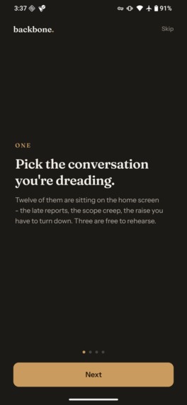 backbone: Conversation Coach – screenshot 7