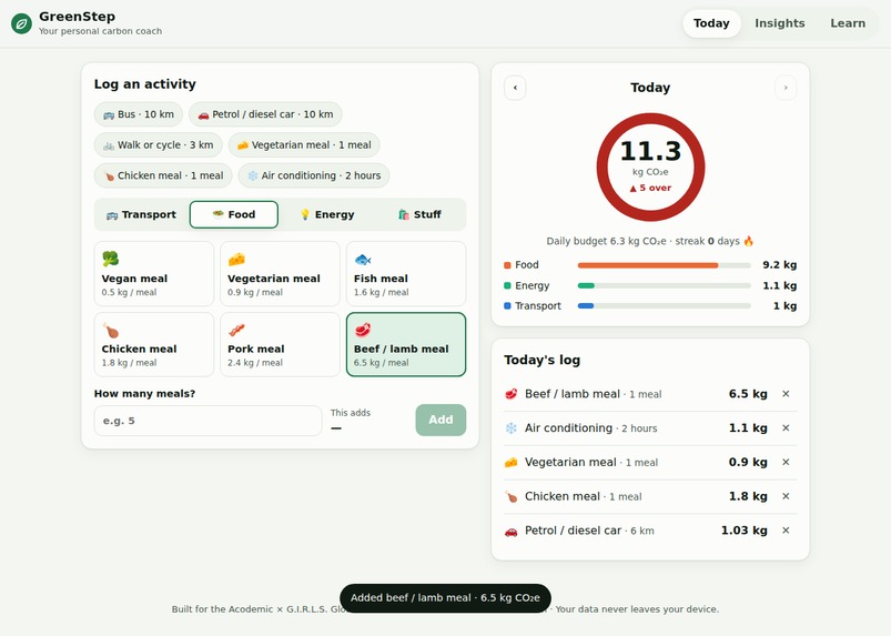 GreenStep – screenshot 1