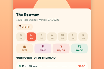 Happy Hour Round Up