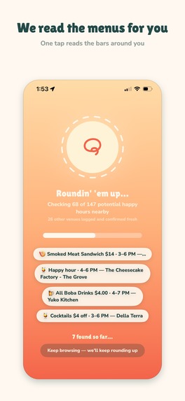 Happy Hour Round Up – screenshot 3