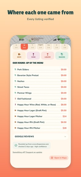 Happy Hour Round Up – screenshot 5