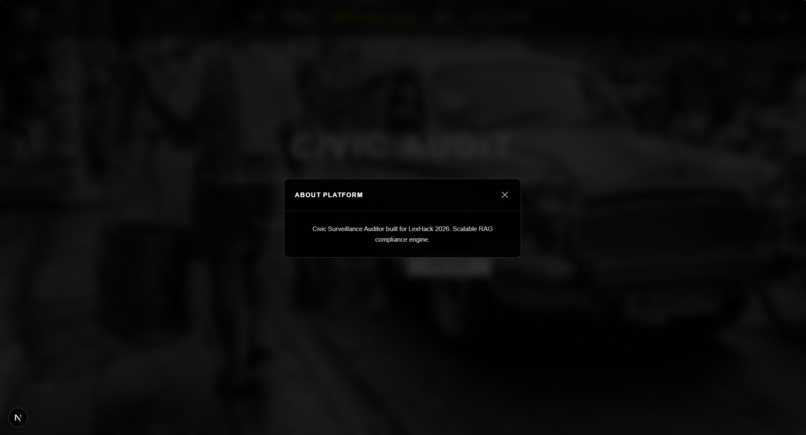 Civic Surveillance Auditor – screenshot 4