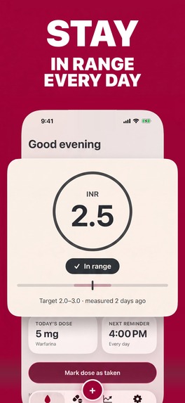 Coagly: Warfarin & INR Tracker – screenshot 2