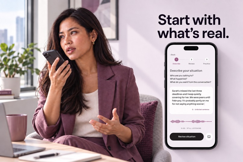Rehearsal: Prepare to talk – screenshot 2