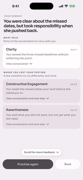 Rehearsal: Prepare to talk – screenshot 8