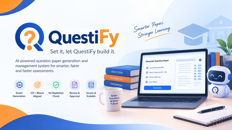 QuestiFy-AI-Based Question Paper Generator  – screenshot 1