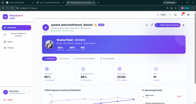 VidyaQuest:Gamified Learning Platform for Education – screenshot 9