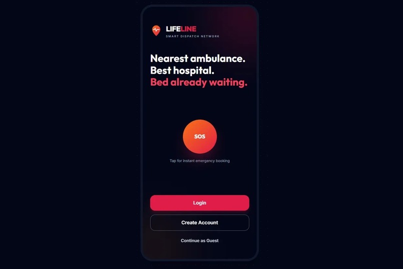 Smart Ambulance Dispatch & Hospital bed Availability System – screenshot 6