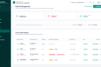 ASHA Companion:Offline-First Healthcare, Smarter Field Care.