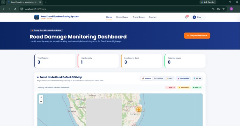 Road Condition Monitoring System – screenshot 8
