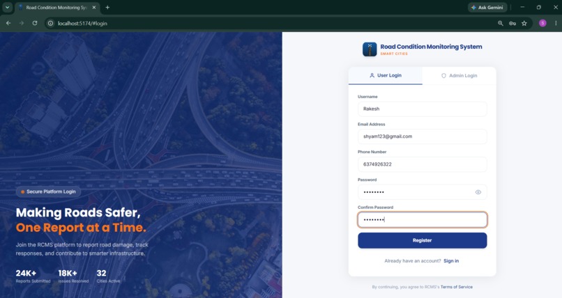 Road Condition Monitoring System – screenshot 12