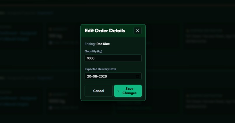 Millet value chain platform – screenshot 4