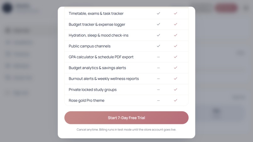 Varsity: An All-in-One Campus OS – screenshot 13