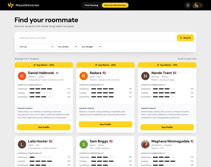 HawkHousing – screenshot 3