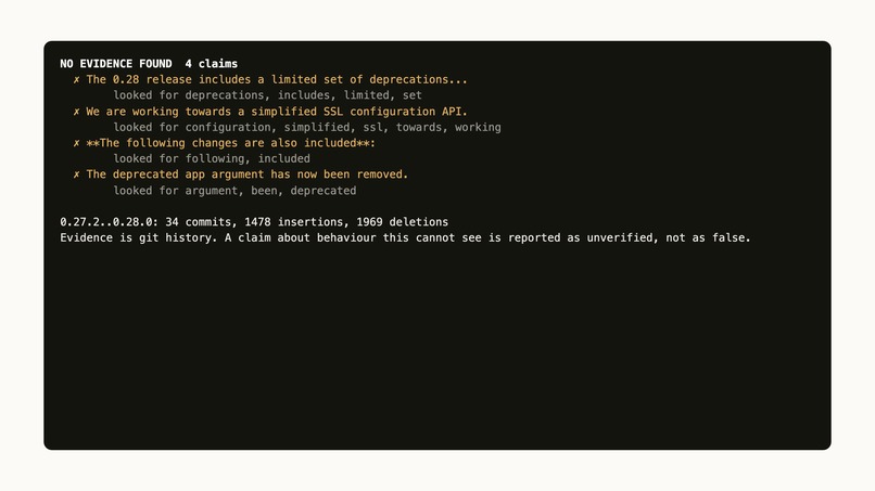Changelog Check – screenshot 4