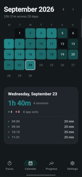 Geo Pomodoro – screenshot 2